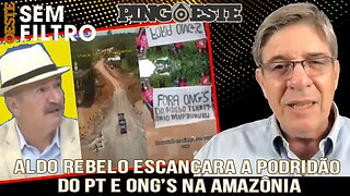 Aldo Rebelo entrega a podridão do PT e ONG's da Amazônia