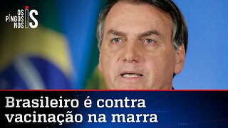 Bolsonaro defende liberdade de escolha sobre a vacina