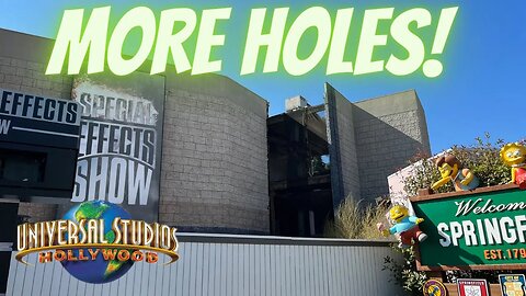 More Holes Appear At Special Effects Stage | Death Eater Encounter Is AMAZING! | Universal Hollywood