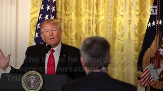 Trump to CNN Reporter After ‘Inappropriate’ Question: You’re Banned