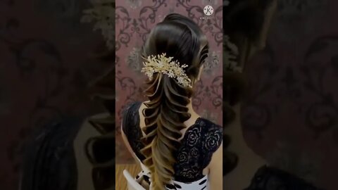 Valentine's Day Special Hairstyle Tutorial | New Trendy Heart Bun Hairstyle #shorts
