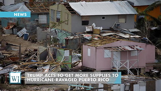 Trump Acts To Get More Supplies To Hurricane-Ravaged Puerto Rico