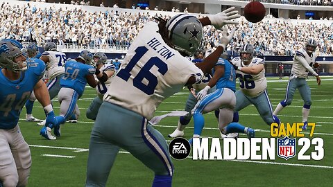 Cowboys Franchise 23 | Game #7 | DET @ DAL