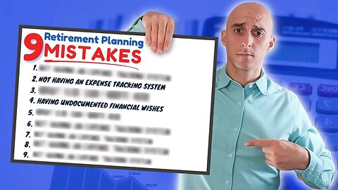 9 Retirement Planning Mistakes and How to Avoid Them #retirementplan #retirementplan