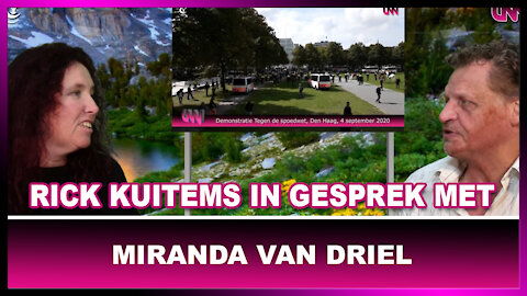 Rick Kuitems in gesprek met Miranda van Driel 7 november 2020