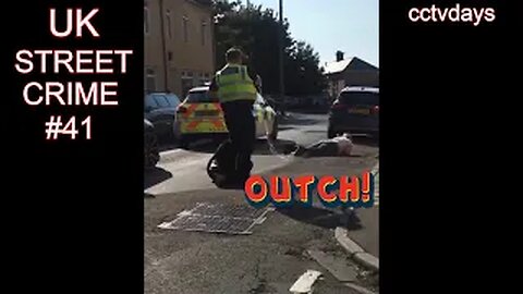 uk street fights crime caught on cam #41