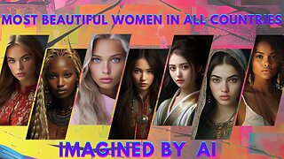 The Most Beautiful Women From Every Country According To Midjourney AI