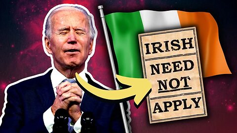 "IRISH NEED NOT APPLY!" Joe Biden tells BEFUDDLING stories to Irish politicians