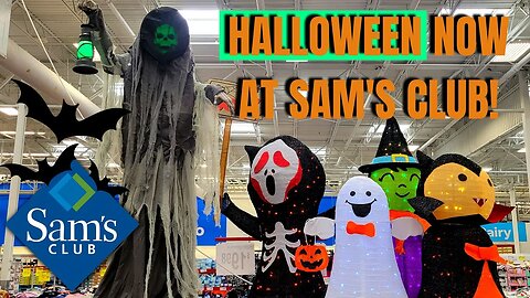 HALLOWEEN PLUS $5.00 BLANKETS?! | SAM'S CLUB | STORE WALK THRU! | #samsclub #halloween #boo