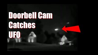 Doorbell Camera Catches UFO | Enhancement