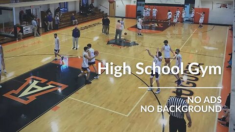 High School Gym | Basketball Court Ambience | White Noise Channel