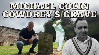 Michael Colin Cowdrey's Grave - Famous Graves. Cricketer who played in the Ashes