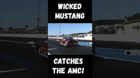 Can The Mustang Catch The AMC? #shorts