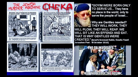 Evil Uses Fake Holocaust Numbers To Silence Exposure Of Satanic Babylonian Talmud Goy Genocide Plan