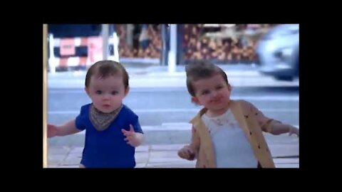 Have you seen a baby dancing? Babies dancing. Very funny and fun.