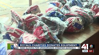 Royals Charities Donates Equipment