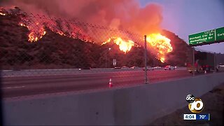 Fires grow in Northern and Southern California