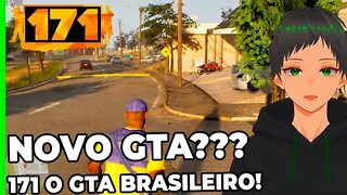 JOGANDO A VERSÃO ALPHA DO 171 O GTA BRASILEIRO! GAMEPLAY - PT - BR