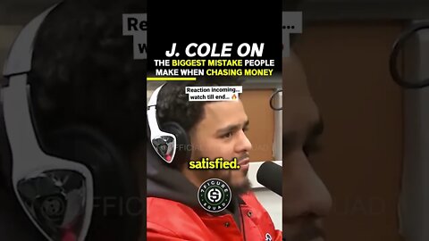 J Cole on the BIGGEST MISTAKE People Make With Money 😳💰