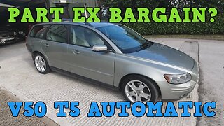 I bought this Volvo V50 T5 Automatic CHEAP from a Main Dealer PX Yard! Win or Bust?