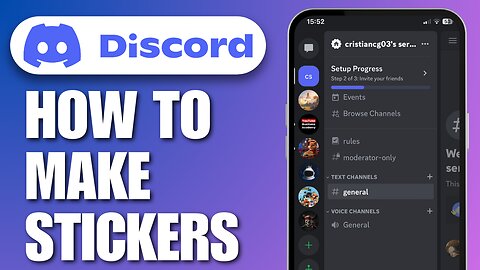How To Make Stickers On Discord Mobile