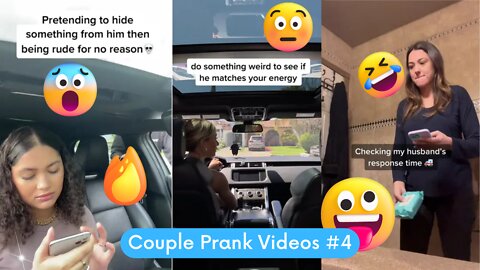 There is BOMB in car...?💣💥 | Couple Prank Videos #4 | Compilation 2022