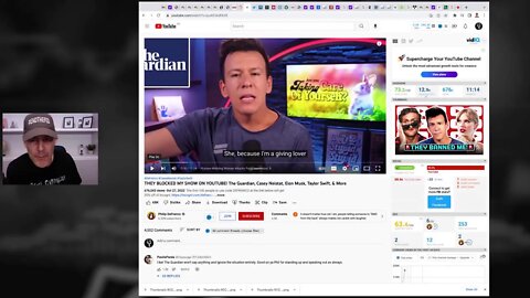 Famous Pro Censorship YouTuber Gets Censored