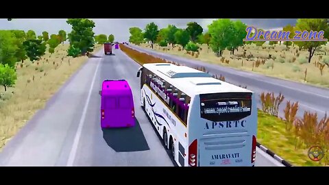 bus simulation Indonesia / volvo bus / APSRTC BUS