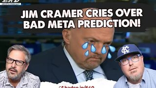 Jim Cramer Cries 😢 Over Meta Fail 😂 - Bad News For October 28, 2022