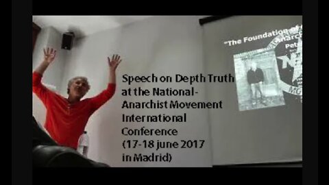 Speech on Depth Truth at the National-Anarchist Movement Conference 2017 in Madrid