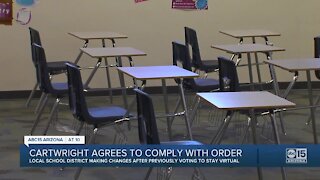Some Arizona school districts scrambling to comply with Ducey's order