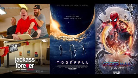 Jackass Forever + Moonfall + Spider-Man: No Way Home = Box Office Movie Mashup, Flash Fiction