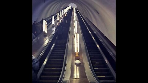 World's Deepest Metro Station | Arsenalna Metro Station Kyiv | May 30, 2020