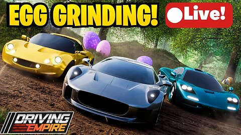 GRINDING for EGGS with FANS in Driving Empire!