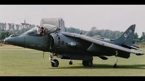 Night Landings, Harrier AV8 GR7.