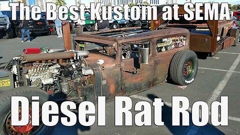 The Best Custom Car at SEMA 2018 & It Is A Diesel! Built Not Bought
