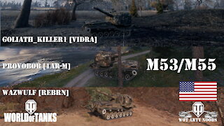 M53/M55 - Three Battles, Three Maps, Three Players