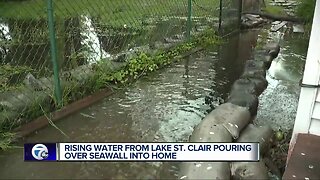 Chesterfield Township man forced to evacuate home after flooding along canal