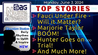 Fauci Under Fire - Will it Matter? | Marjorie Taylor BOOM! | Hunter Goes on Trial! | And Much More!