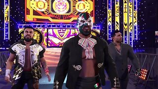 WWE2K22: Legado Del Fantasma 3 Members Full Entrance