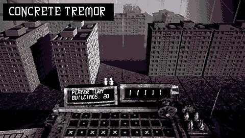 We're Playing Battleship With Apartment Buildings - Concrete Tremor - Indie Horror Game