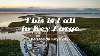Sunset in Key Largo Florida | Fall 2022| DJI Mini 3