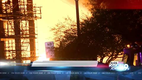 TFD: Cost of construction site fire $8-10 million