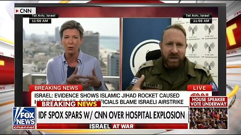 IDF Spox BLASTS Media For Quickly Blaming Israel For Hospital Bombing