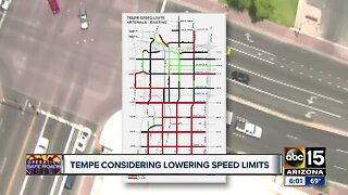 Tempe considering lowering speed limits