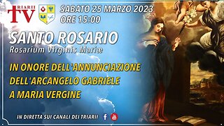 SANTO ROSARIO IN ONORE DELL'ANNUNCIAZIONE DELL'ARCANGELO GABRIELE A MARIA VERGINE