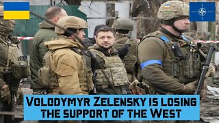 Volodymyr Zelensky is losing the support of the West #ukrainewar #ukraine #nato