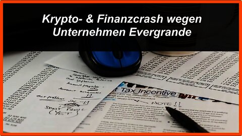 Krypto- und Finanzcrash wegen Immobilienfirma Evergrande