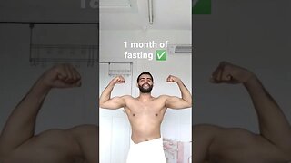 1 month of fasting ✅