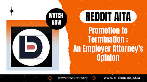 AITA : Promoting and Firing - Is the Employer at Fault